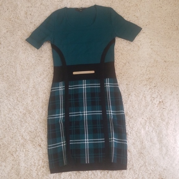 AZIMWolin Dress in Petrol Size Small - Picture 2 of 5